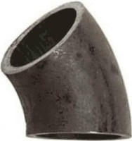 Отвод стальной крутоизогнутый Дн159х4,5 (Ду150) 45гр бесшовный под приварку ГОСТ 17375-2001
