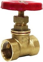 Клапан запорный (вентиль) 15Б1п 15 Ci красный