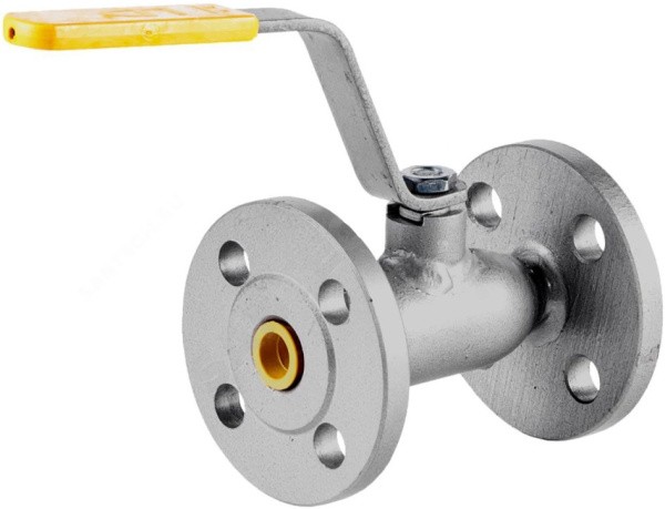 Кран стальной шаровый фланцевый DN 15 Ру40 КШ.Ц.Ф  LD 015.040.Н/П.02