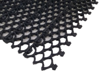 Модульный ковер-решетка Поли-10, черный