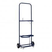 Тележка для средних баллонов ПГУ-10П (ООО РЕДИУС 168) (Для баллонов: Пропан, 12 л. / Кислород 10 л.)