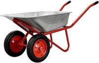 Тачка строительная ECO WB201-2 (90л, 200кг, 2 пневмоколеса 3.25-8)