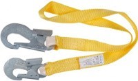 Строп А полиамидный ленточный 1,45 м с двумя карабинами КР-03, КР-04 ПОТЕНЦИАЛ