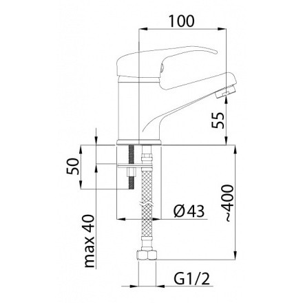 Смеситель (O80008) OPTIMA-18 Смеситель (O80008) OPTIMA-18