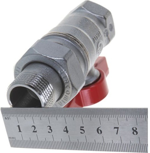 Кран шаровый латунный Ду20 Ру42 Giacomini R259X005