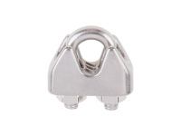 Зажим для стальных канатов М3, нерж.сталь (А4), DIN 741 (STARFIX)