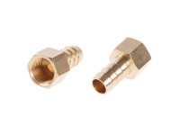 Соединение внутр. резьба 1/2 х елочка 16 мм (латунь) ECO