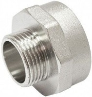 Переходник 1 1/4" x 1/2" в-н никелированный