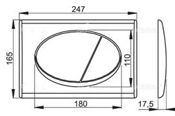 Кнопка управления белая М70-BL-01
