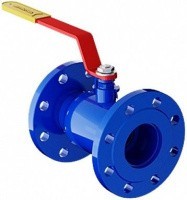 Кран стальной шаровый фланцевый DN 32/25 11с67п2ЦФ Pn 40