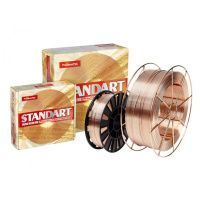 Проволока сварочная омедненная СВ-08Г2С ф0,8мм (катушка 2,5 кг) (ПАО Плазматек) (пластиковая катушка