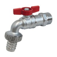 Кран латунный шаровый водоразборный Ду15 Ру10,5 р/штуц баб Giacomini R620X003