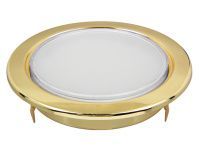 Светильник светодиодный встраиваемый 40 Вт PGX70 IP20 230В JAZZWAY глянцевый золотой