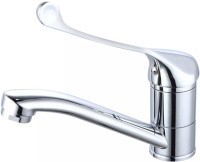 Смеситель для умывальника из латуни с хирургической ручкой РМС-Л1-004Ш-15(R8) Смеситель для умывальника из латуни с хирургической ручкой РМС-Л1-004Ш-15(R8)