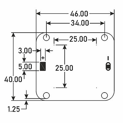 Светодиодный модуль IS COBB матрица 017 S0W, 28-33V KC (959115)