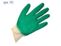 Перчатки х/б, латексное покрытие (одинарный облив), 13кл (мин. риски) (Континент-Сити) Перчатки х/б, латексное покрытие (одинарный облив), 13кл (мин. риски) (Континент-Сити)