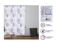 Шторка для ванной, 180x180 см, Harmony, блики, PERFECTO LINEA Шторка для ванной, 180x180 см, Harmony, блики, PERFECTO LINEA