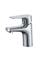 Смеситель для умывальника однорычажный SL131-001 РМС, латунь Смеситель для умывальника однорычажный SL131-001 РМС, латунь