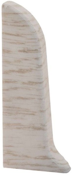 Заглушка левая и правая 58мм 828 Дуб эверест (упаковка 2шт)