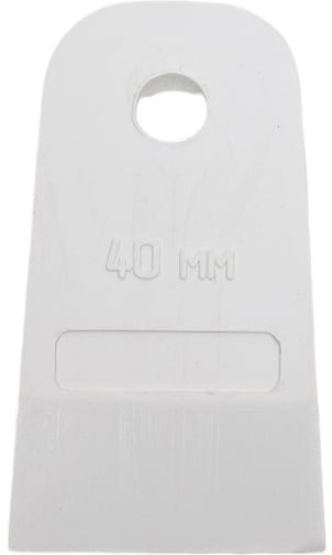 Шпатель резиновый белый 40 мм Remocolor 12-2-109 Шпатель резиновый белый 40 мм Remocolor 12-2-109