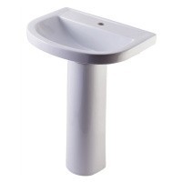 Умывальник Стандарт 56 1/отв 3/вел б/к Rosa (кронштейн либо пьедестал)