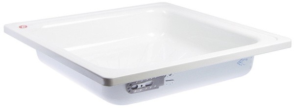 Поддон стальной эмалированный ANTIKA 80*80*15 см