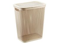 Корзина для белья Пирула 35л IDEA латте