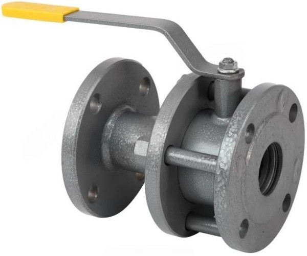 Кран стальной шаровый фланцевый DN 40 Ру16 11с67п полнопроходной LD 040.016.П/П.02