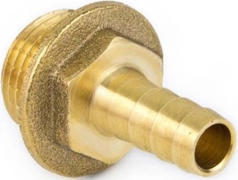 Переходник латунный для шланга Дн40х1 1/2" НР неразъемный Aquasfera 9102-12