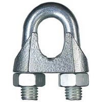 Зажим для стальных канатов М2. нерж.сталь (А4) (4 шт в зип-локе) STARFIX