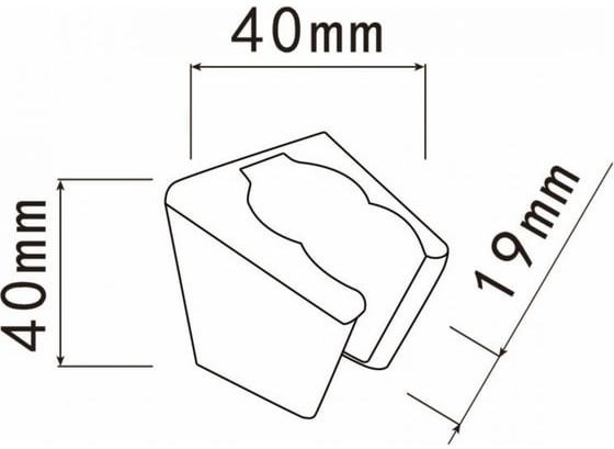 Держатель для душевой лейки AVSSS-052 AV Engineering