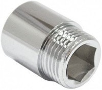 Удлинитель 1/2" х10 никелированный