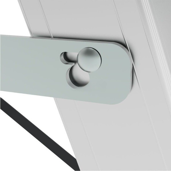 Лестница алюминиевая 3-х секционная 275/709/290см 3х11 ступеней, 16,6кг PRO STARTUL (ST9942-11)