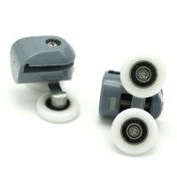 А-033 Ролик для душевой кабины, одинарный эксцентрический, корпус пластик, диаметр колеса 23мм А-033 Ролик для душевой кабины, одинарный эксцентрический, корпус пластик, диаметр колеса 23мм