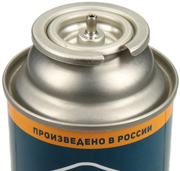 Баллон газовый пропанбутановый цанговый 220гр/520мл НАШ ГАЗ NG-220