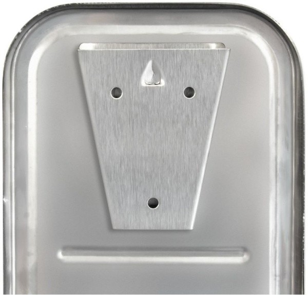 Дозатор для жидкого мыла из нержавеющей стали матовый puff-8605m 500 мл