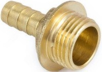 Переходник латунный для шланга Дн40х1 1/2" НР неразъемный Aquasfera 9102-12