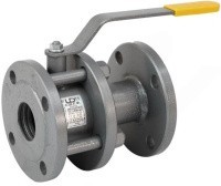 Кран стальной шаровый фланцевый DN 40 Ру16 11с67п полнопроходной LD 040.016.П/П.02