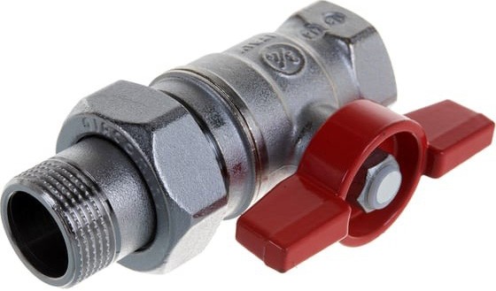 Кран шаровый латунный Ду20 Ру42 Giacomini R259X005