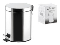 Ведро для мусора с педалью PERFECTO LINEA 3 л (22-100103) 