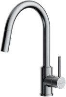 Смеситель для кухни Omoikiri Shinagawa-SB-BN нержавеющая сталь Смеситель для кухни Omoikiri Shinagawa-SB-BN нержавеющая сталь