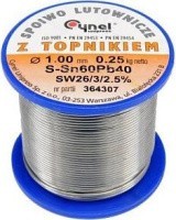Припой для пайки Sn60Pb40 1,0 мм/250г Cynel 76811