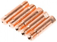 Трубка контактная Ф 0.8 мм M6х25 мм E-Cu (набор 5 шт) SOLARIS