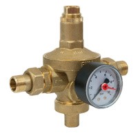 Регулятор давления мембранный латунный Ду15 Ру25 р/амер Рн1,5-7 Giacomini R153MY103