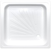 Поддон стальной эмалированный ANTIKA 70*70*15 см