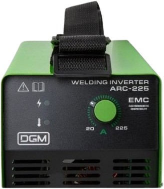 Инвертор сварочный DGM ARC-225 (150-240 В, 20-225 А, 56 В, электроды диаметром 1.6-5.0 мм)