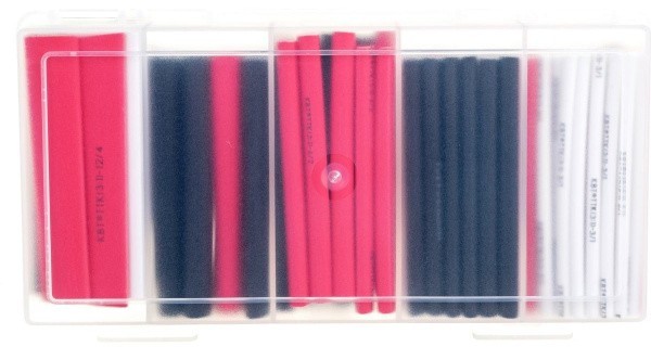 Набор клеевой термоусадочной трубки №12 КВТ