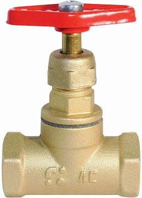 Вентиль (клапан) 15Б1п Ду15 г/г БАЗ (А70) красный