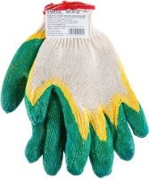 Перчатки хлопчатобумажные с латексным покрытием ЛЮКС класс 13 STARTUL