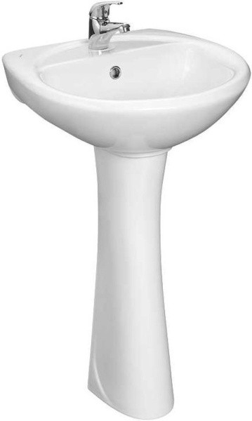 Умывальник 2-ой величины 1-отверстие СОНАТА 55 SANTERI Умывальник 2-ой величины 1-отверстие СОНАТА 55 SANTERI